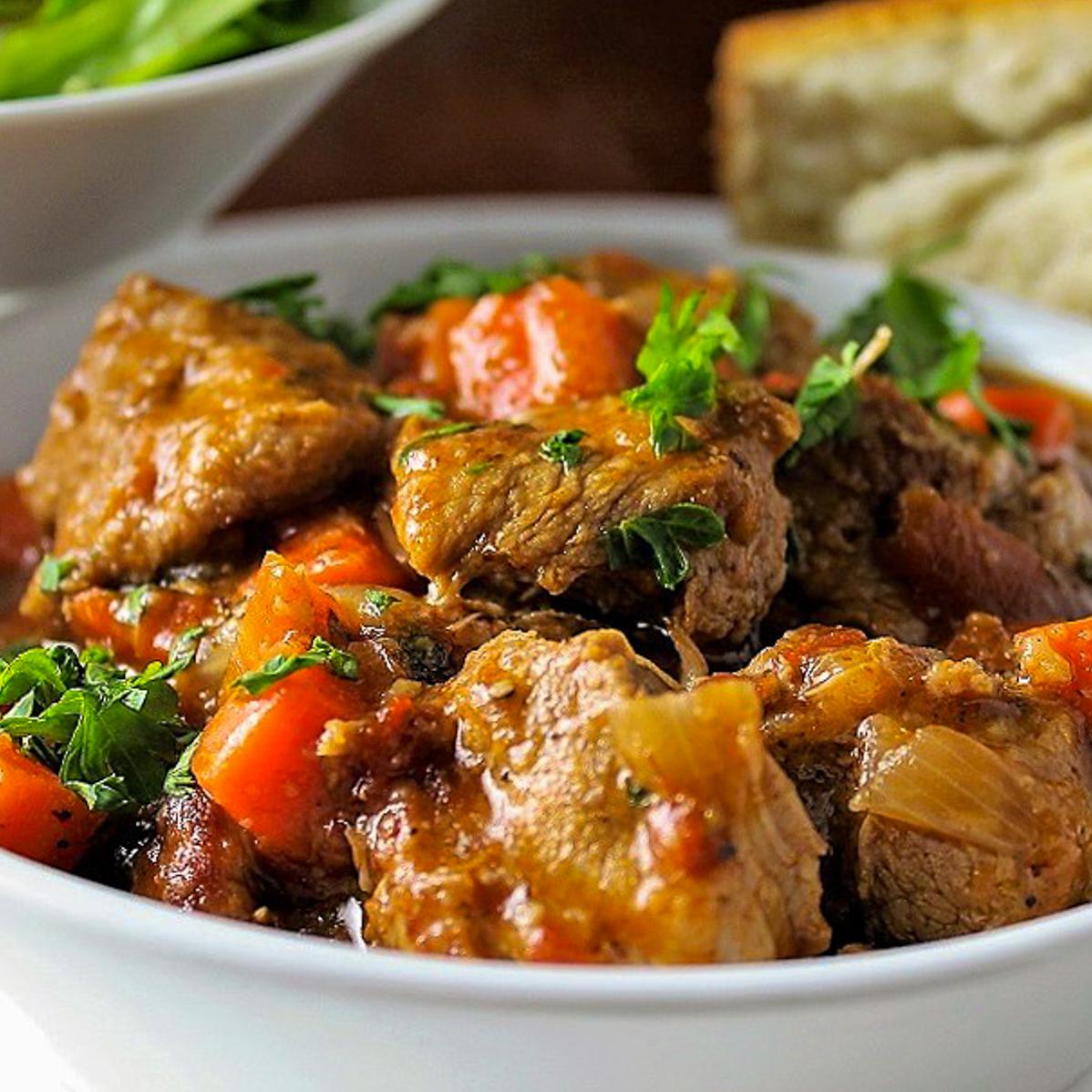  Let the aroma of this hearty veal stew warm your soul