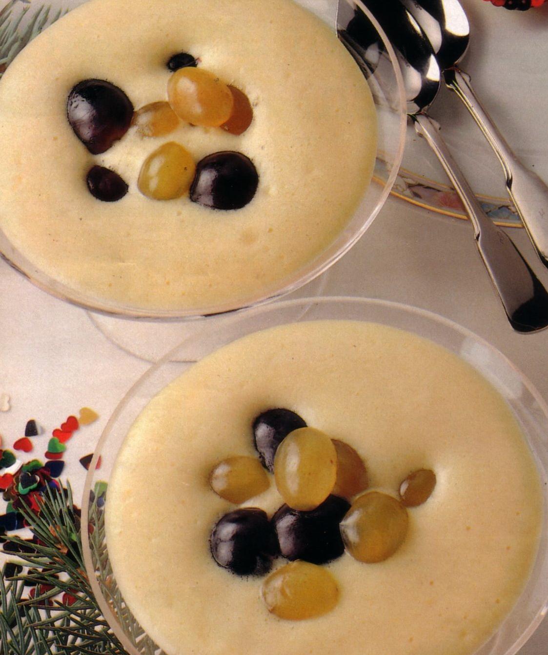  Lush, creamy goodness in every spoonful of this Wine Custard.