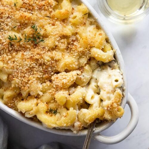 Macaroni and Cheese With Wine