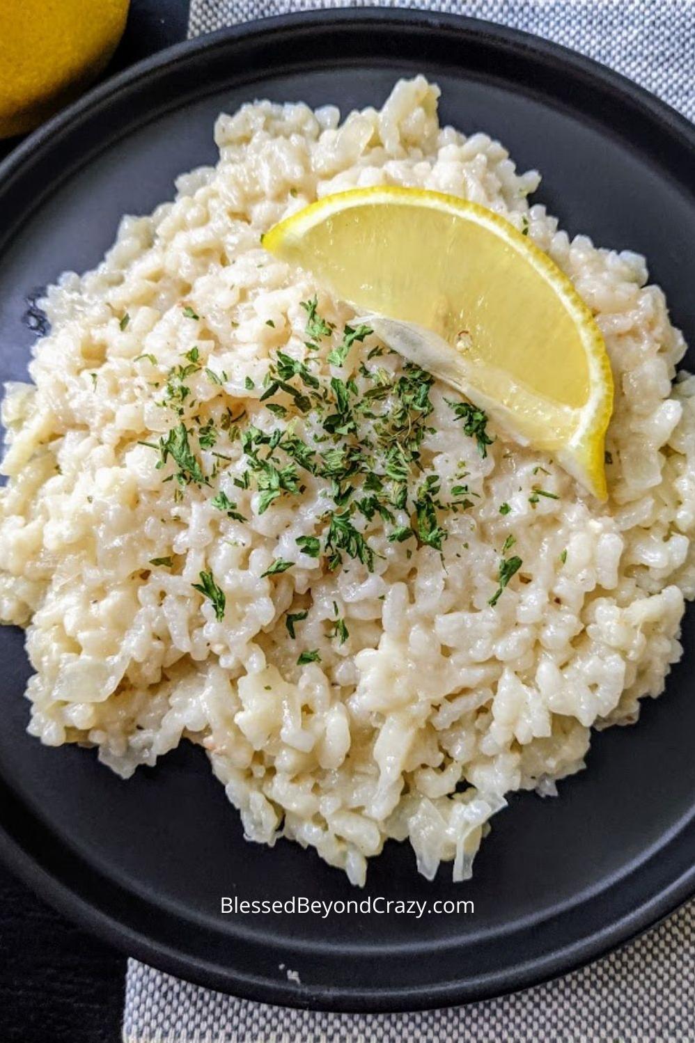  Mouthwatering flavors of white wine kissed risotto