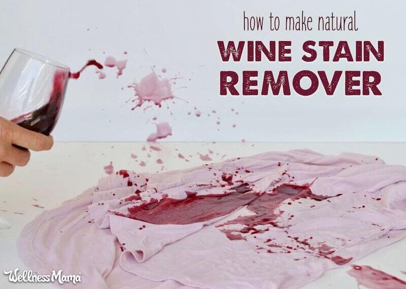  No need to panic when red wine spills during your dinner party – just whip up this simple solution.