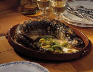 Northern Pike in Wine Sauce