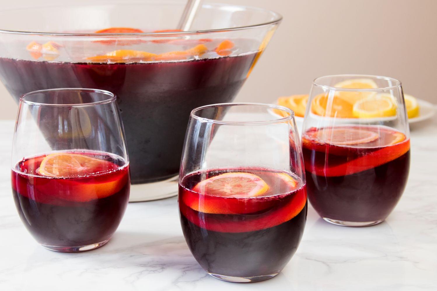  Nothing compares to a warm mug of this brandy-wine punch on a cold winter night.