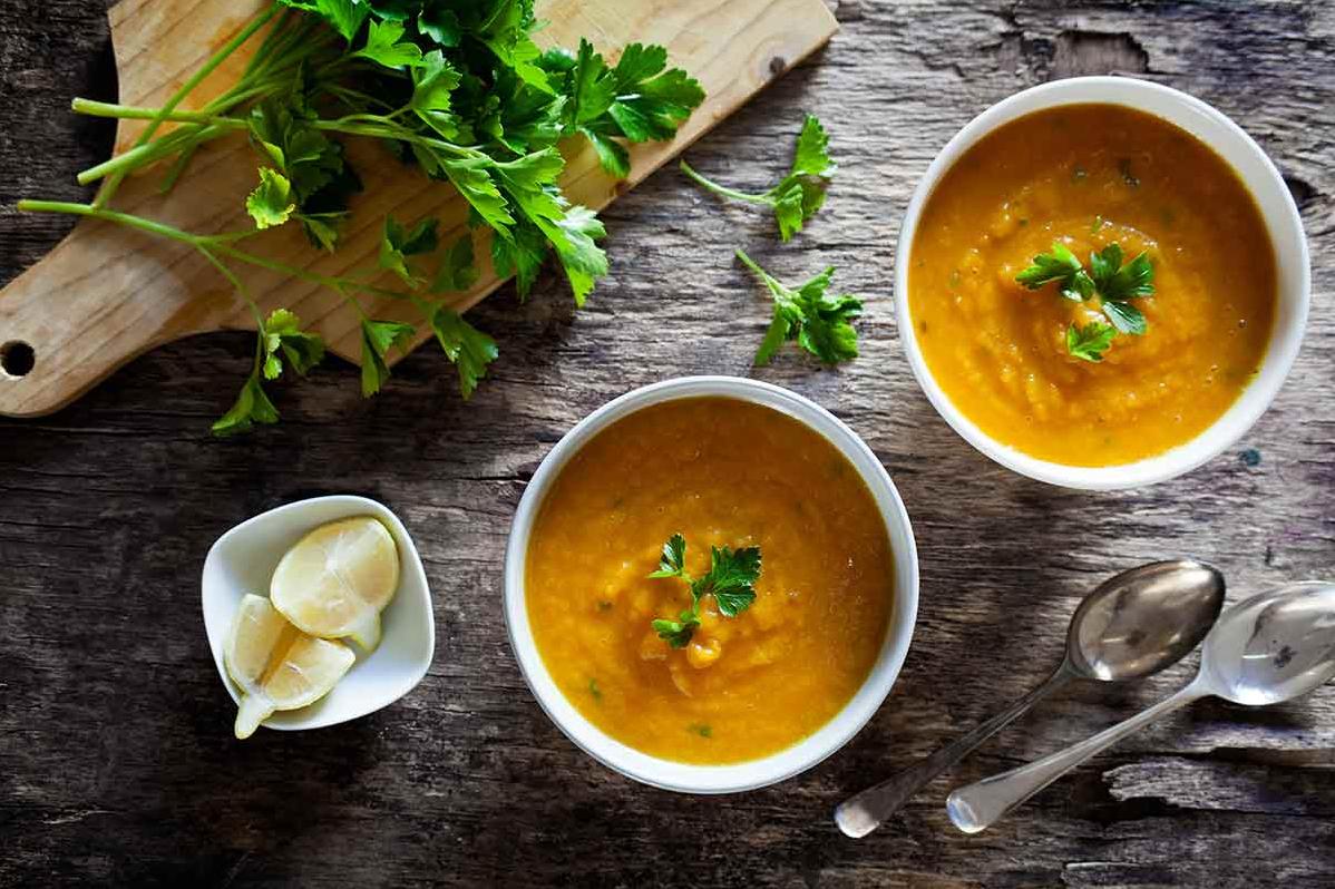  Nothing says fall like a flavorful soup, and this one hits all the right notes