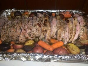 Olive Garden Roast Pork Loin With Grapes and Wine