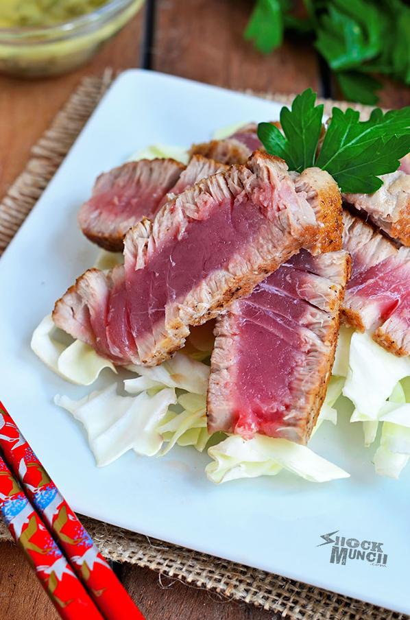  One bite of this tuna dish and you're transported to the beach with the salty sea breeze.