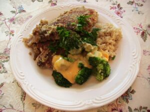 One-Pot Chicken Broccoli in White Wine Sauce