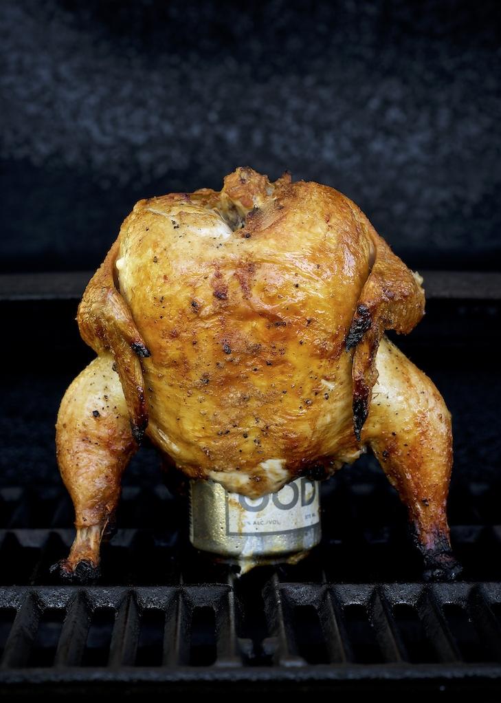  Our Wine-Steamed Beer Can Chicken recipe is guaranteed to be a hit with wine lovers and beer drinkers alike.