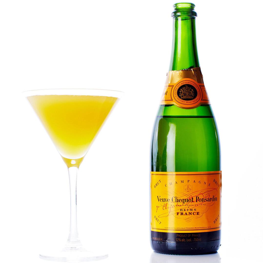 Passionfruit Champagne Cocktails