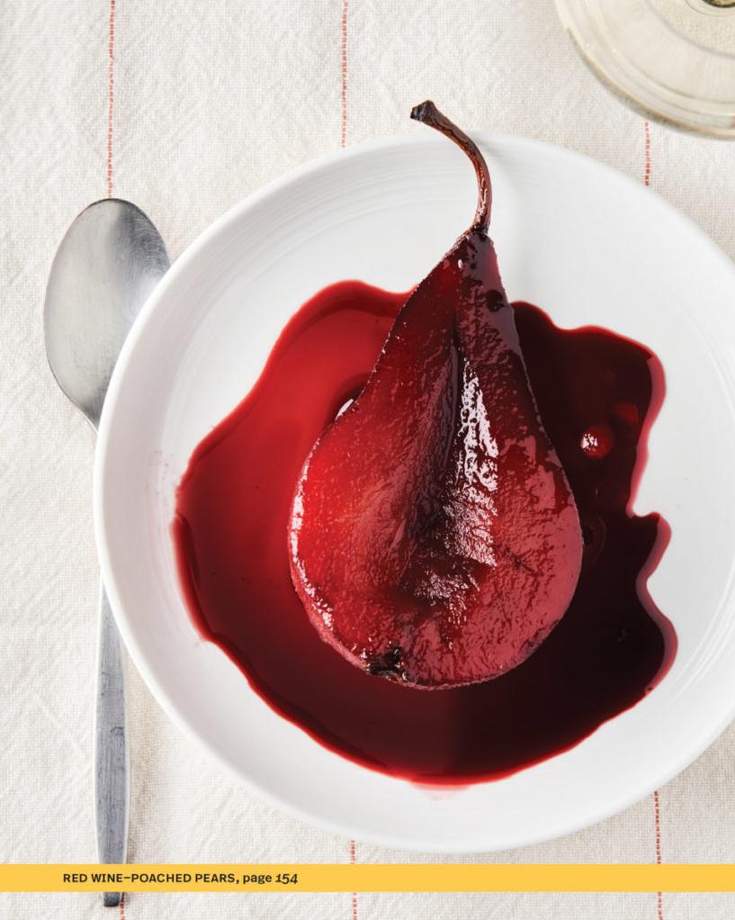 Delectable Pears Pickled in Merlot Wine Recipe