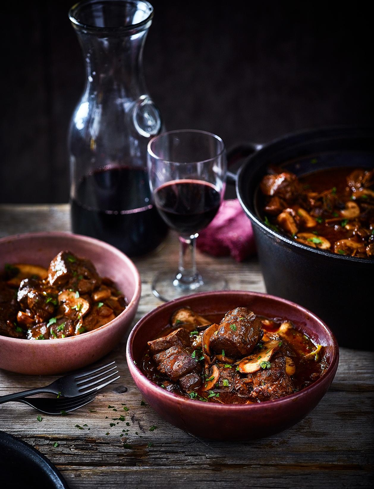 Peppered Pork and Wine Stew