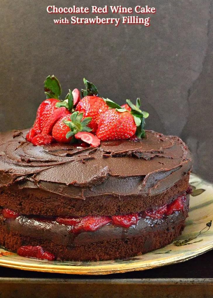  Perfect for Valentine's Day or any day, this cake is a truly indulgent treat.