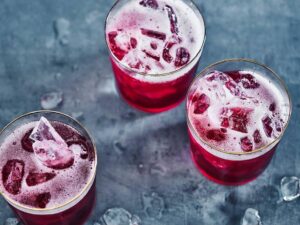 Pomegranate & Red Wine Cooler