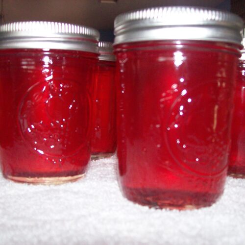 Pomegranate Wine Jelly
