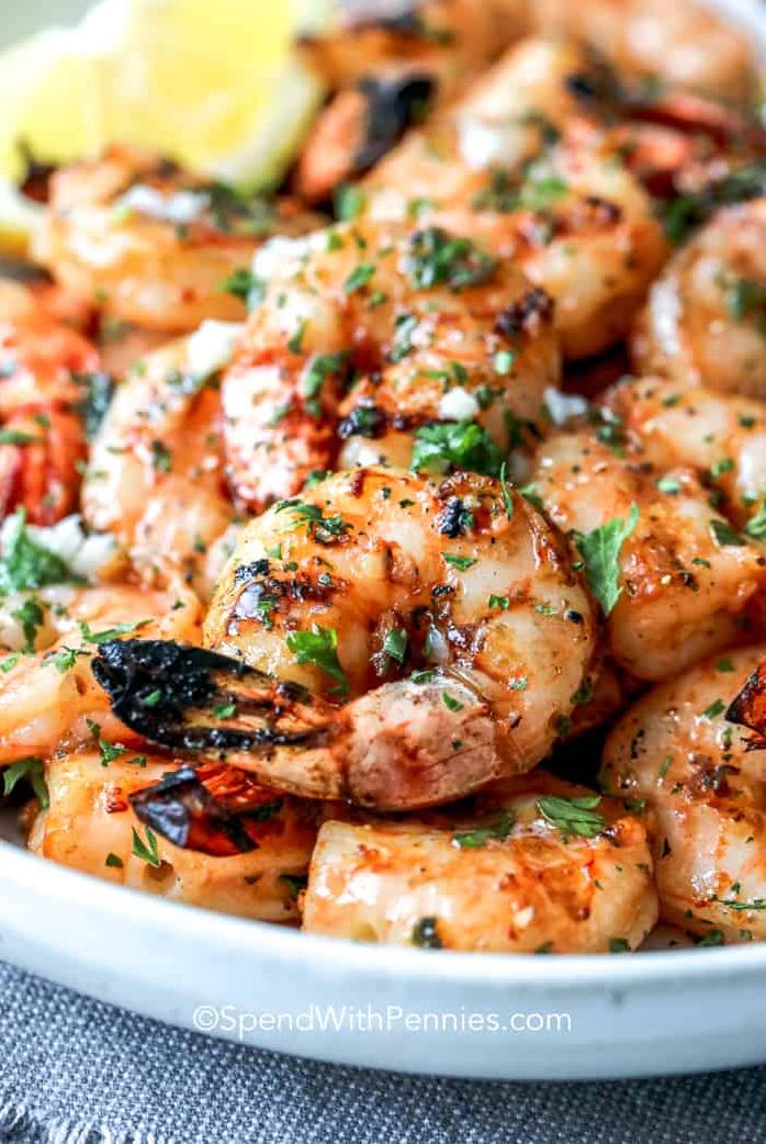  Raise your grilling game with this easy wine marinade for shrimp.