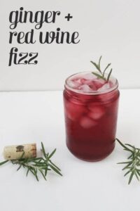 Red Wine and Ginger Beer Fizz