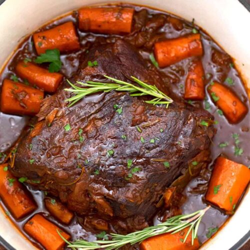 Red-Wine Braised Pot Roast