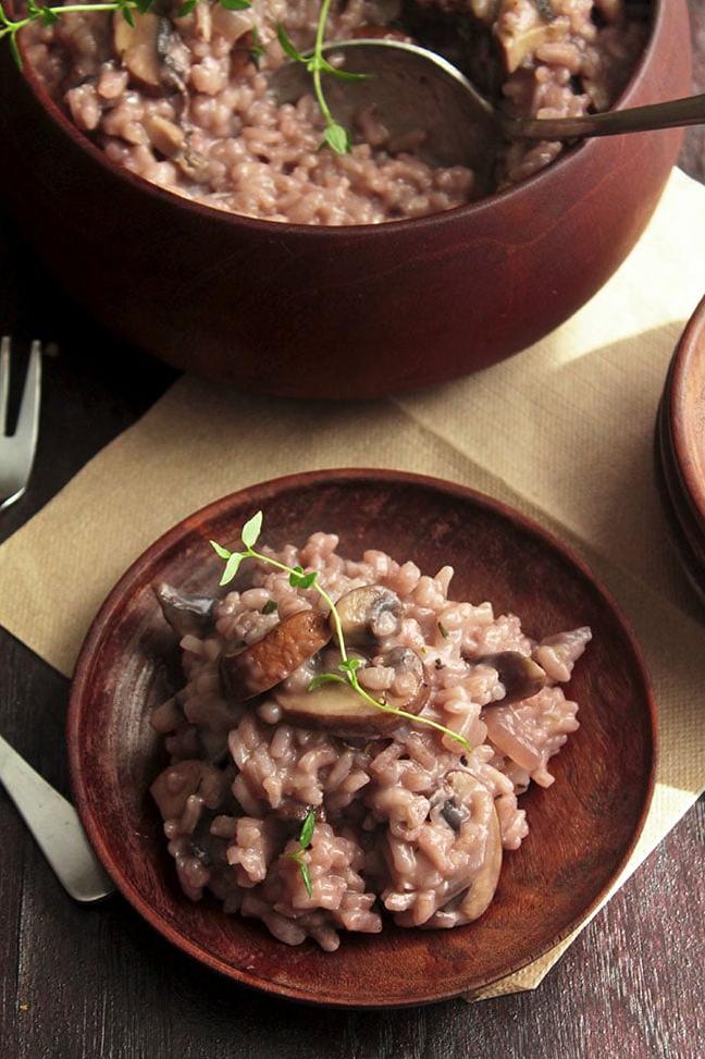  Red wine in your risotto? Yes, please! This dish is sure to impress.