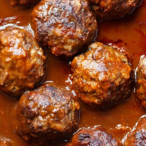 Red Wine Meatballs