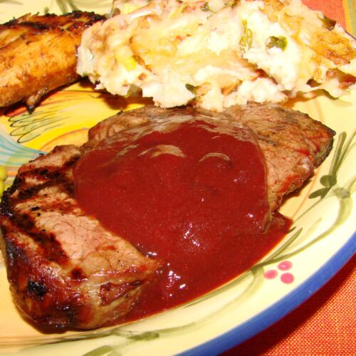 Red Wine Pan Sauce for Steak