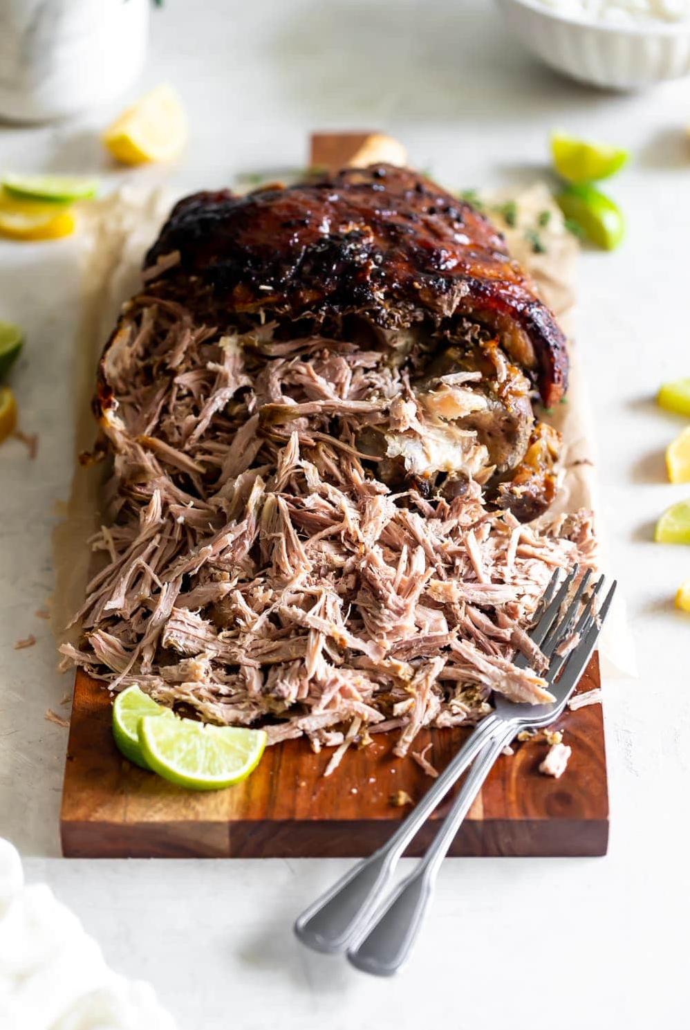  Roasted to perfection, this Cuban pork can be enjoyed for dinner, lunch, or a party.