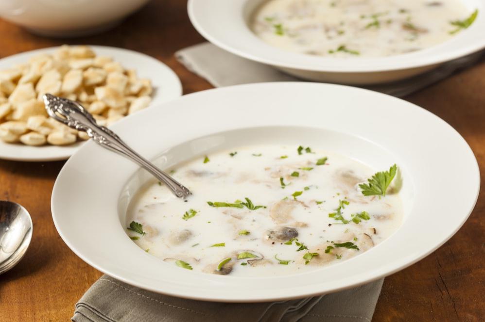  Savor a bowl of luxurious indulgence with this oyster soup recipe.