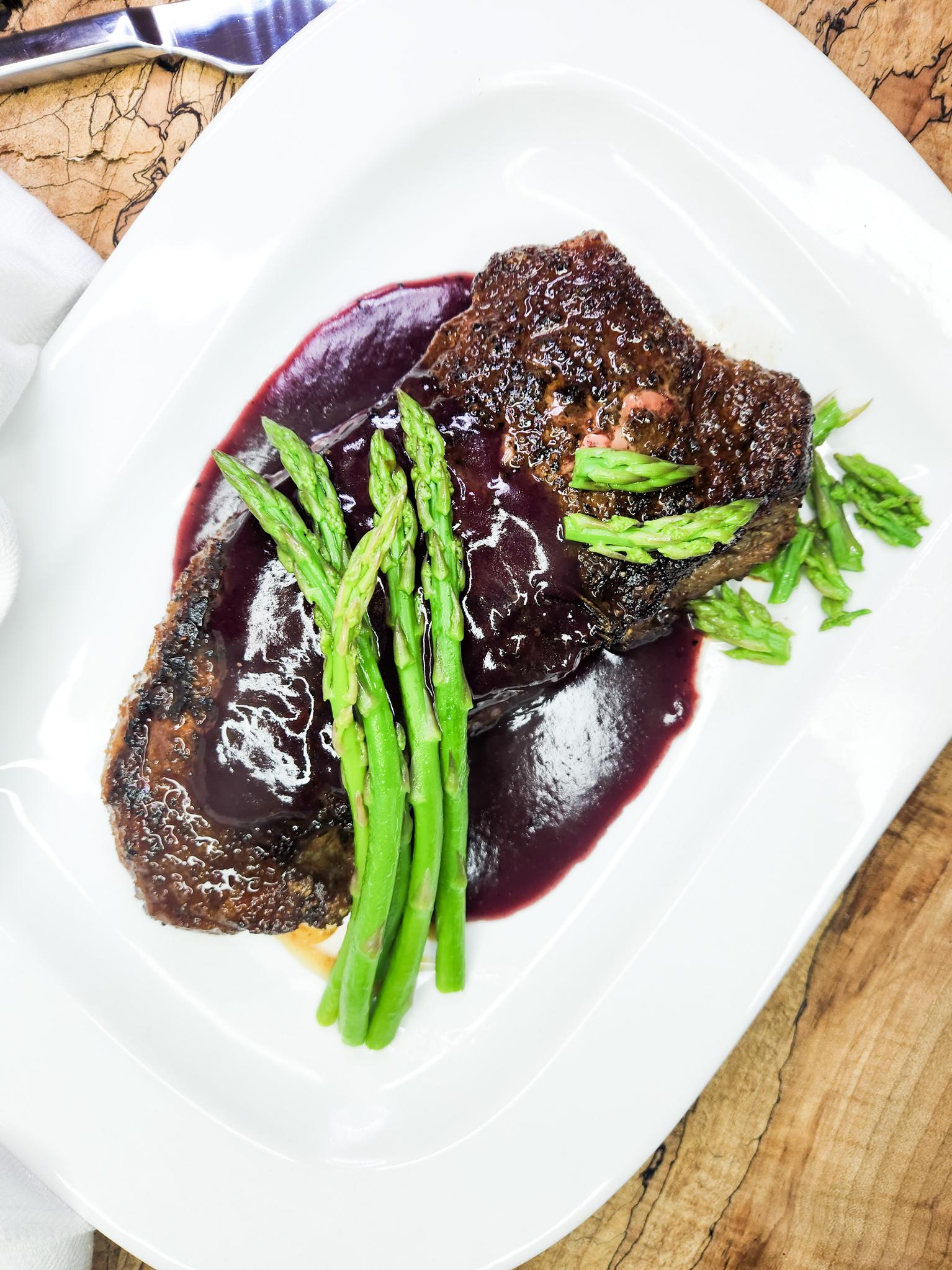 Savor every bite of this luxurious beef dish bathed in a port wine sauce.