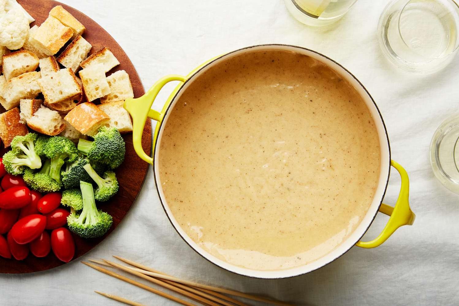  Savor every bite with this delicious fondue