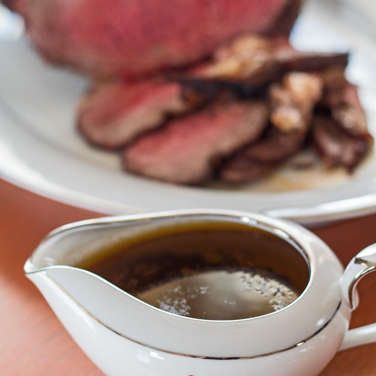  Savor the rich and savory flavor of Prime Rib with Cabernet Jus