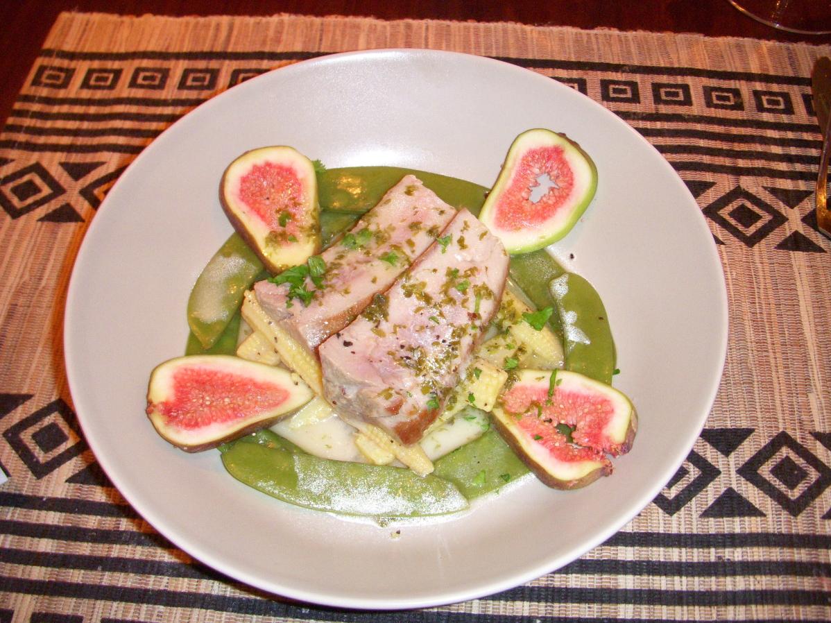  Savor the tastes of the ocean in every bite of this pan-seared tuna with chardonnay sauce.