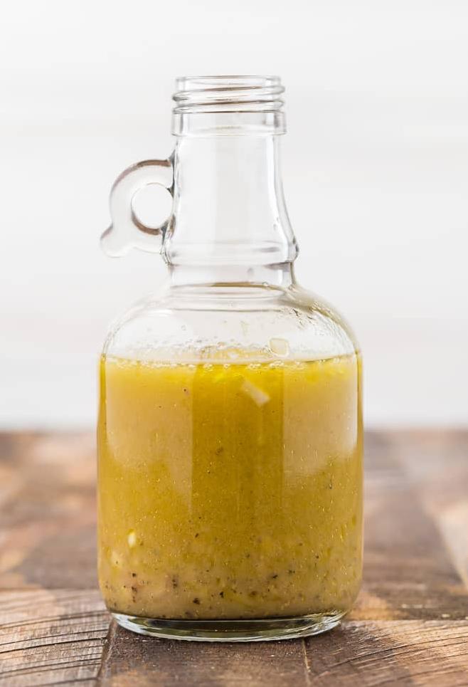  Shake up your salad game with this zesty white wine vinaigrette.