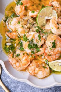 Shrimp & Garlic W/ White Wine