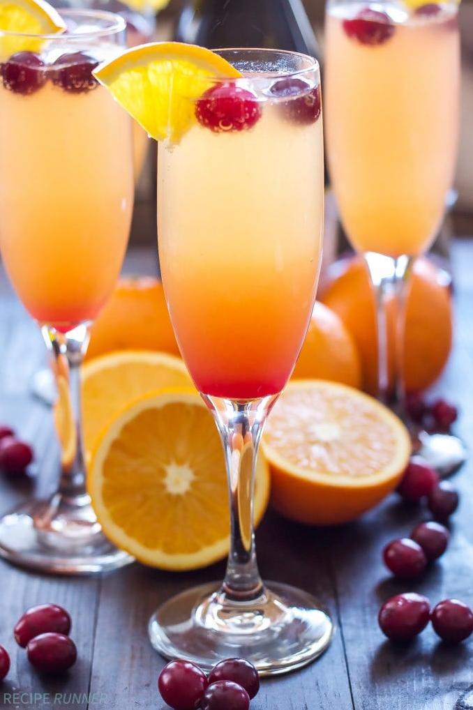 Simple Syrup - Cranberry Orange for Champagne Cocktail