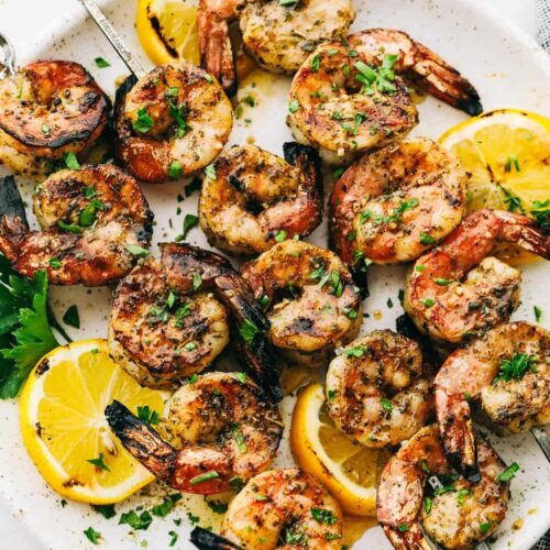 Simple Wine Marinade for Grilled Shrimp