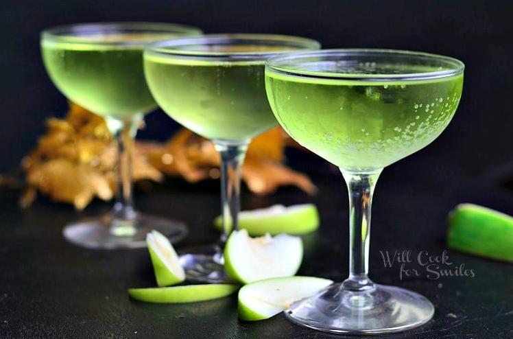  Sip on something sweet with a Green Apple Champagne Cocktail