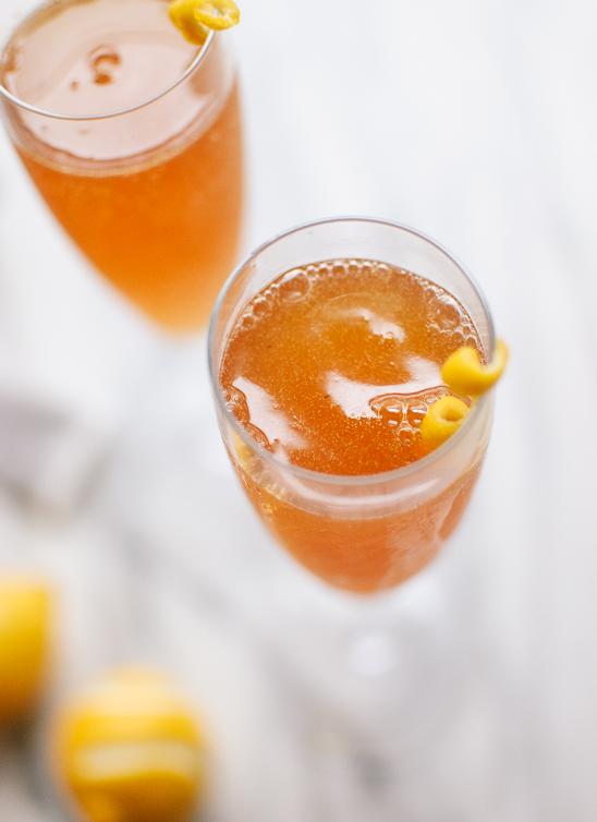 Sip on sophistication with this tea-infused spritzer.
