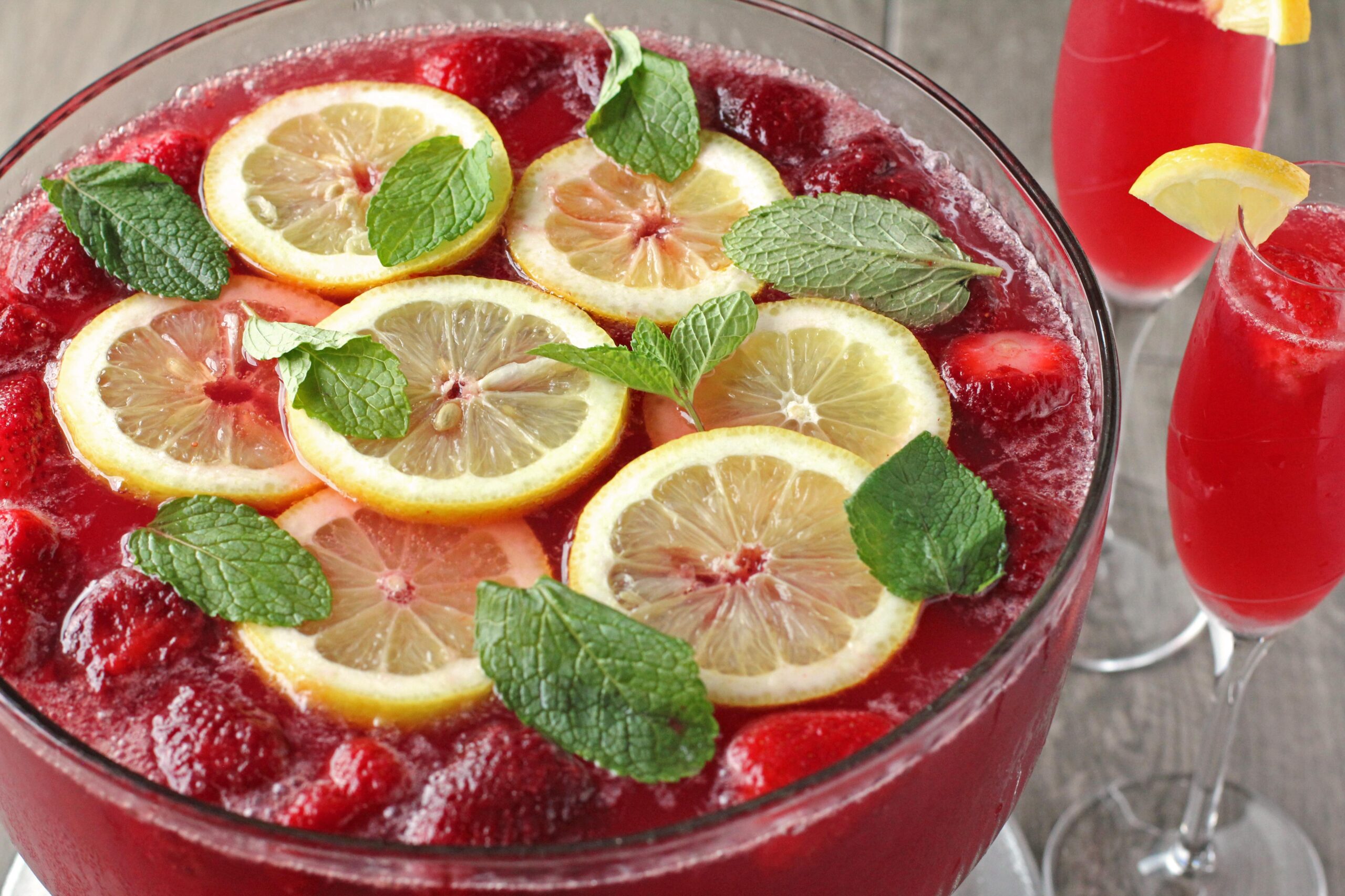  Sip on this delightful punch that's perfect for any party.
