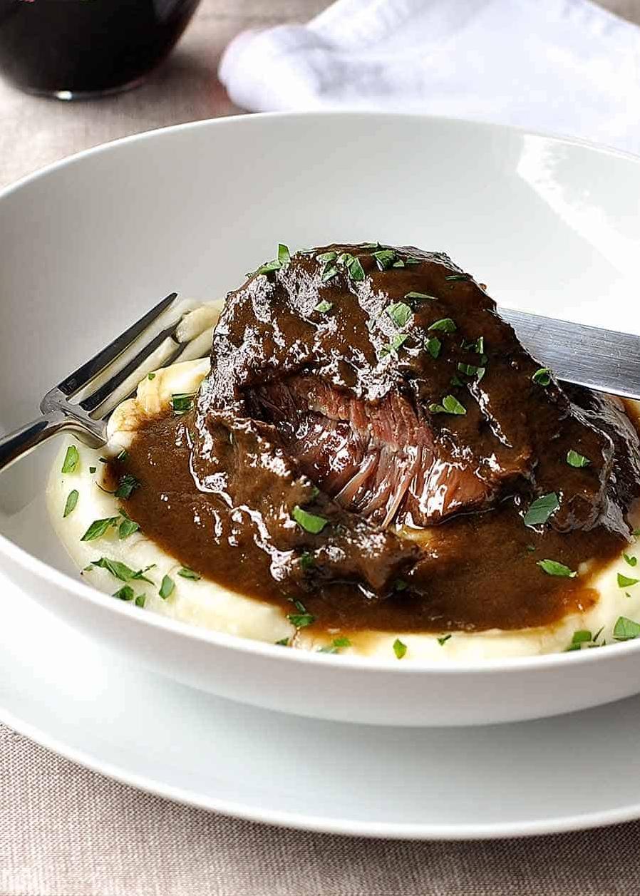  Slow-cooked to perfection, this beef will melt in your mouth.