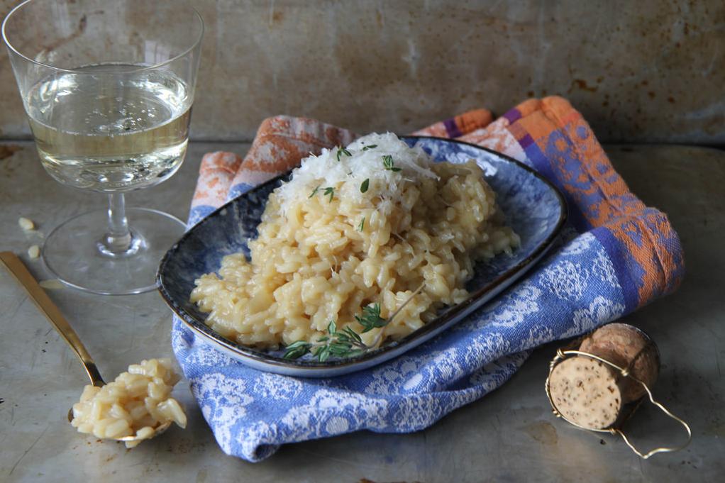  Take your taste buds on a luxurious journey with this Champagne Risotto recipe.