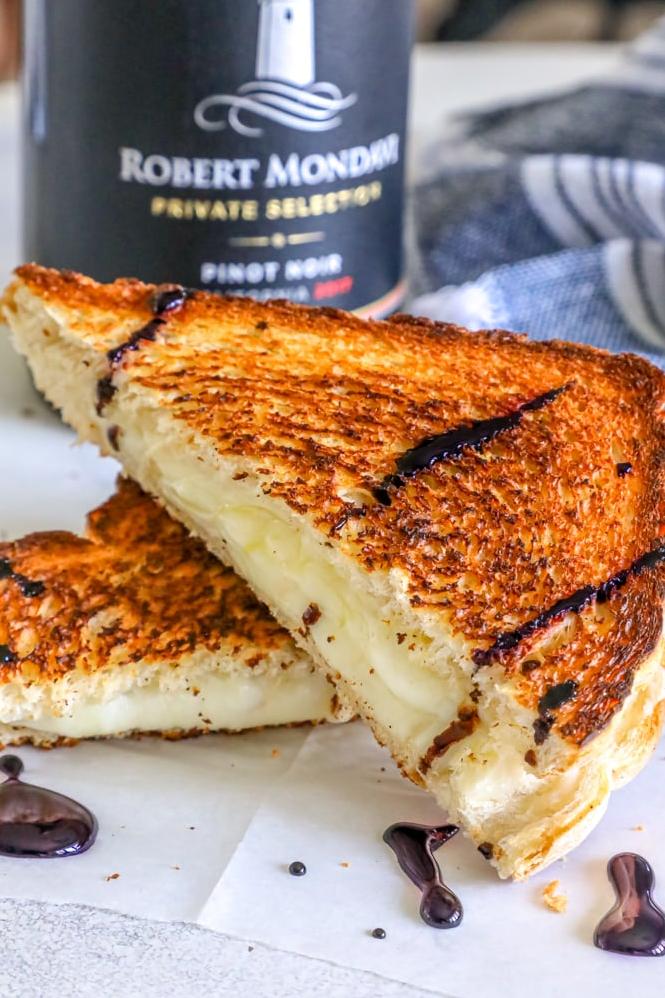  Take your toast game to the next level with this cheesy treat