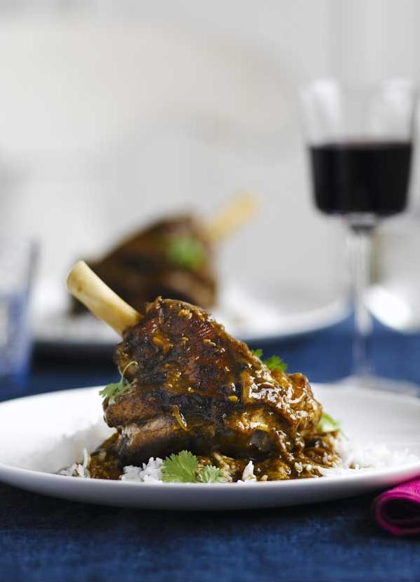  The aroma of the lamb slowly cooking in the braising liquid is sure to make your mouth water