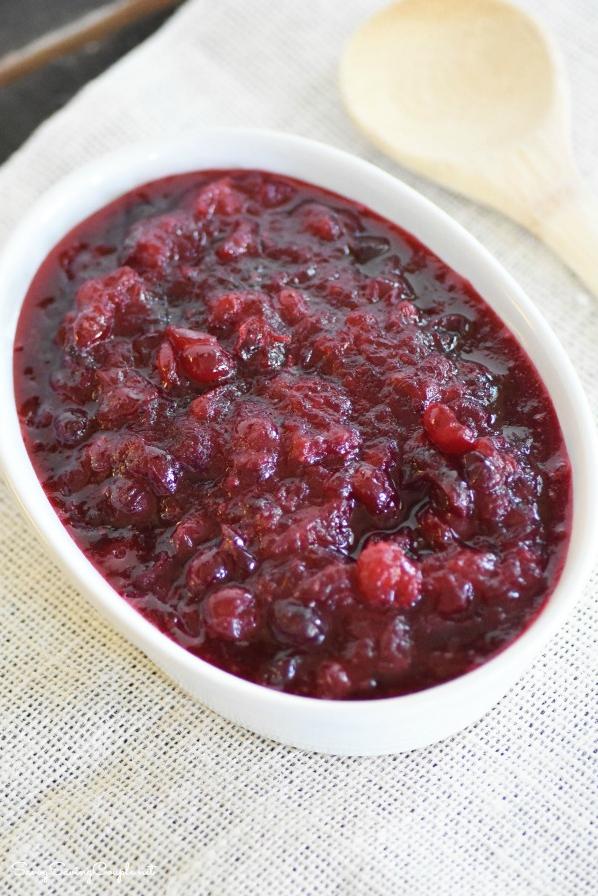  The best thing about homemade cranberry sauce is that you can add whatever you want!