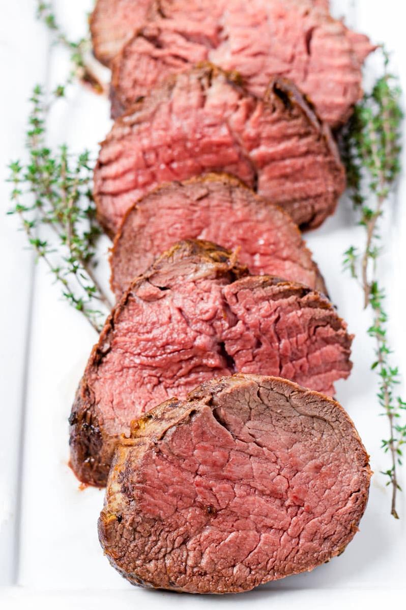  The combination of the red wine sauce and roast beef create a perfect harmony of flavors