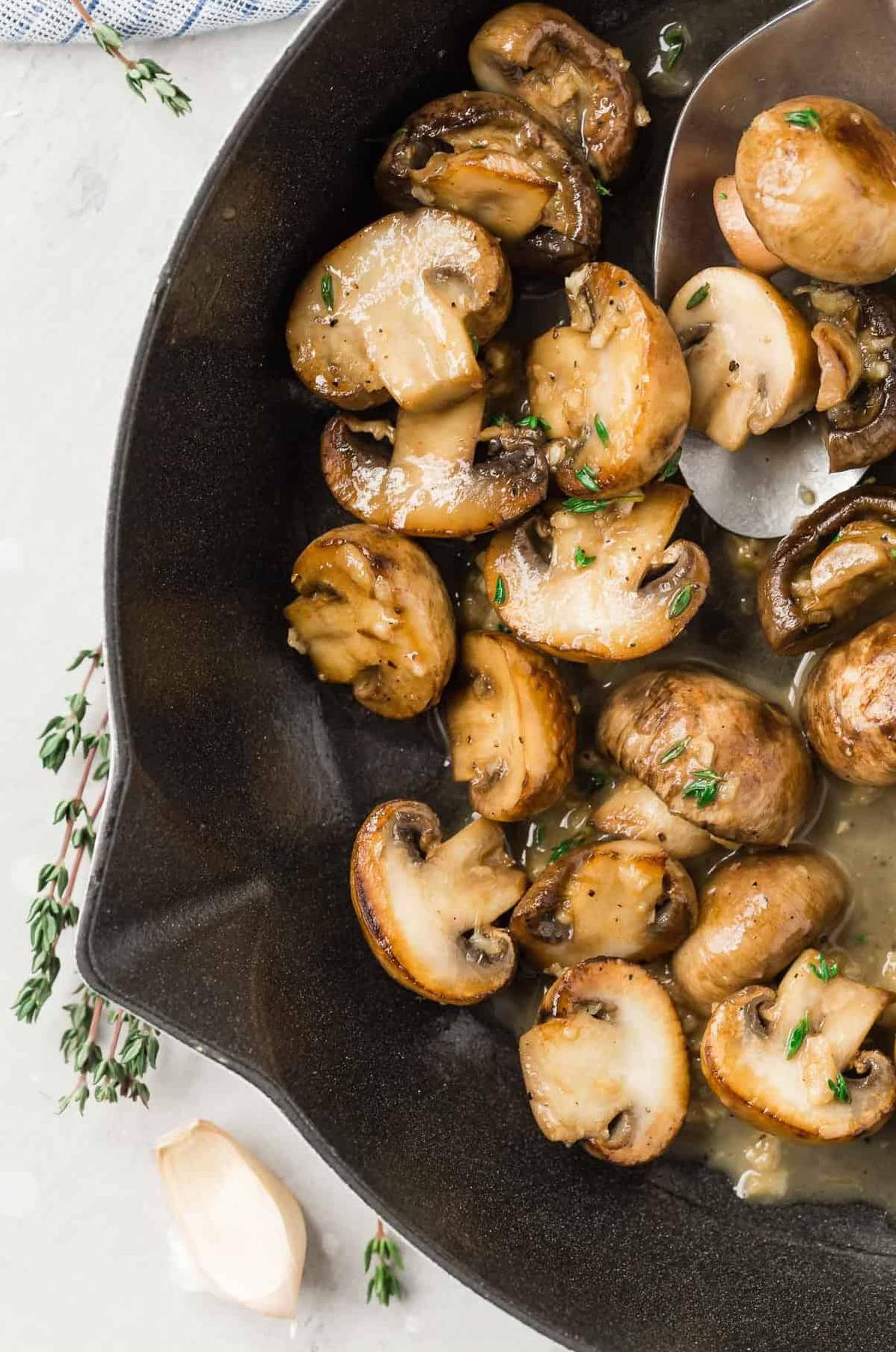  The intoxicating aroma of sautéed mushrooms in wine will fill your kitchen.