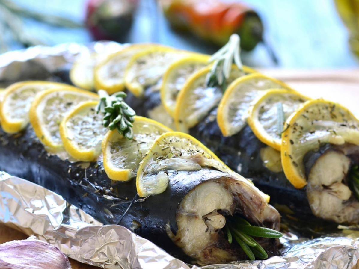 The perfect combination of savory and sweet Bluefish in a white wine sauce.