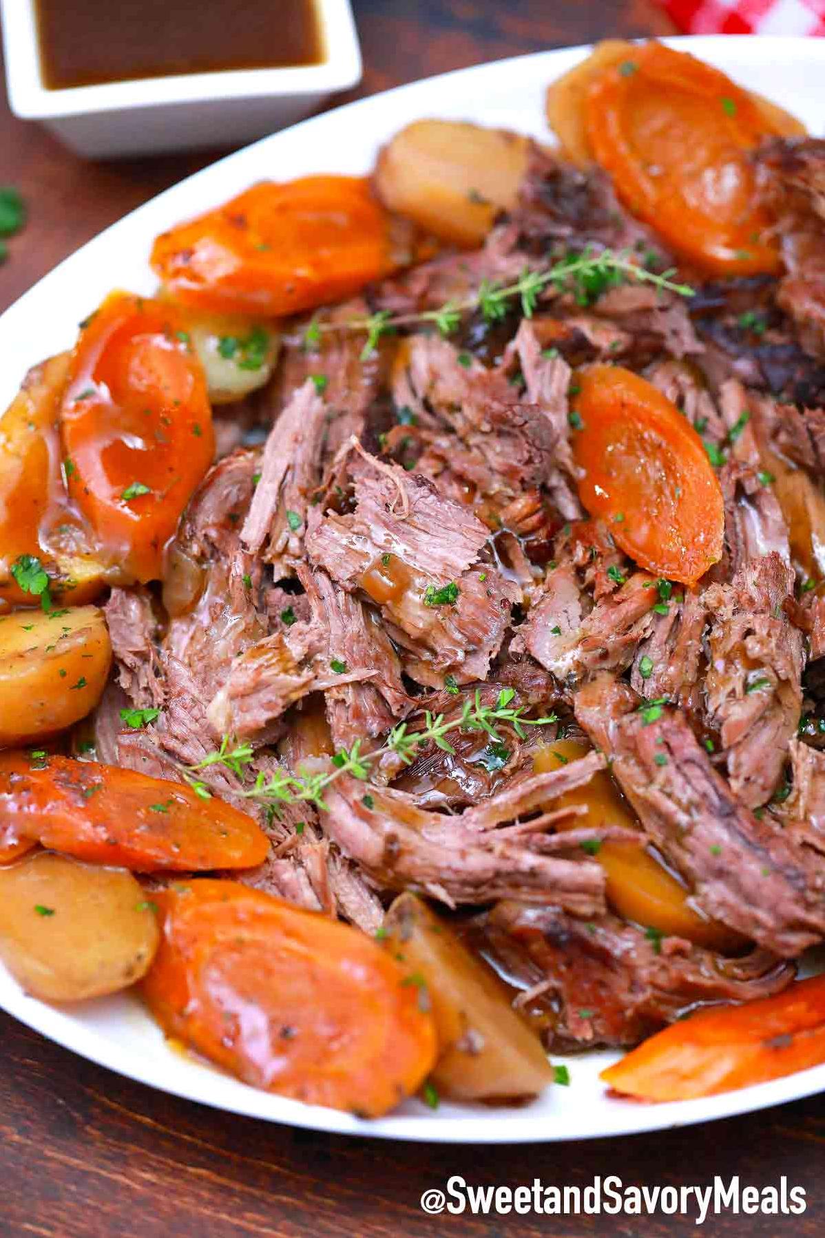  The perfect pot roast is all about time and patience.