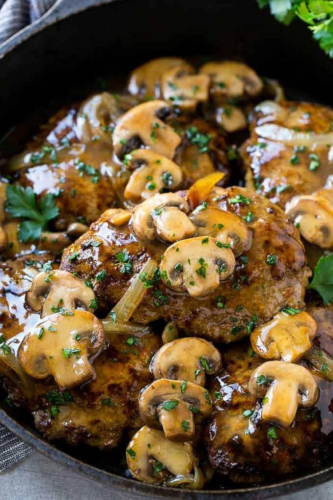  The rich and decadent mushroom sauce will leave you wanting more