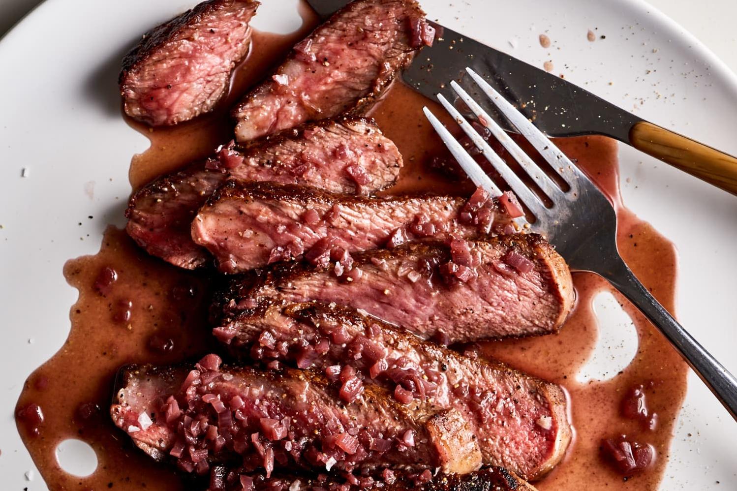  The rich and velvety Cabernet sauce takes this dish to another level.