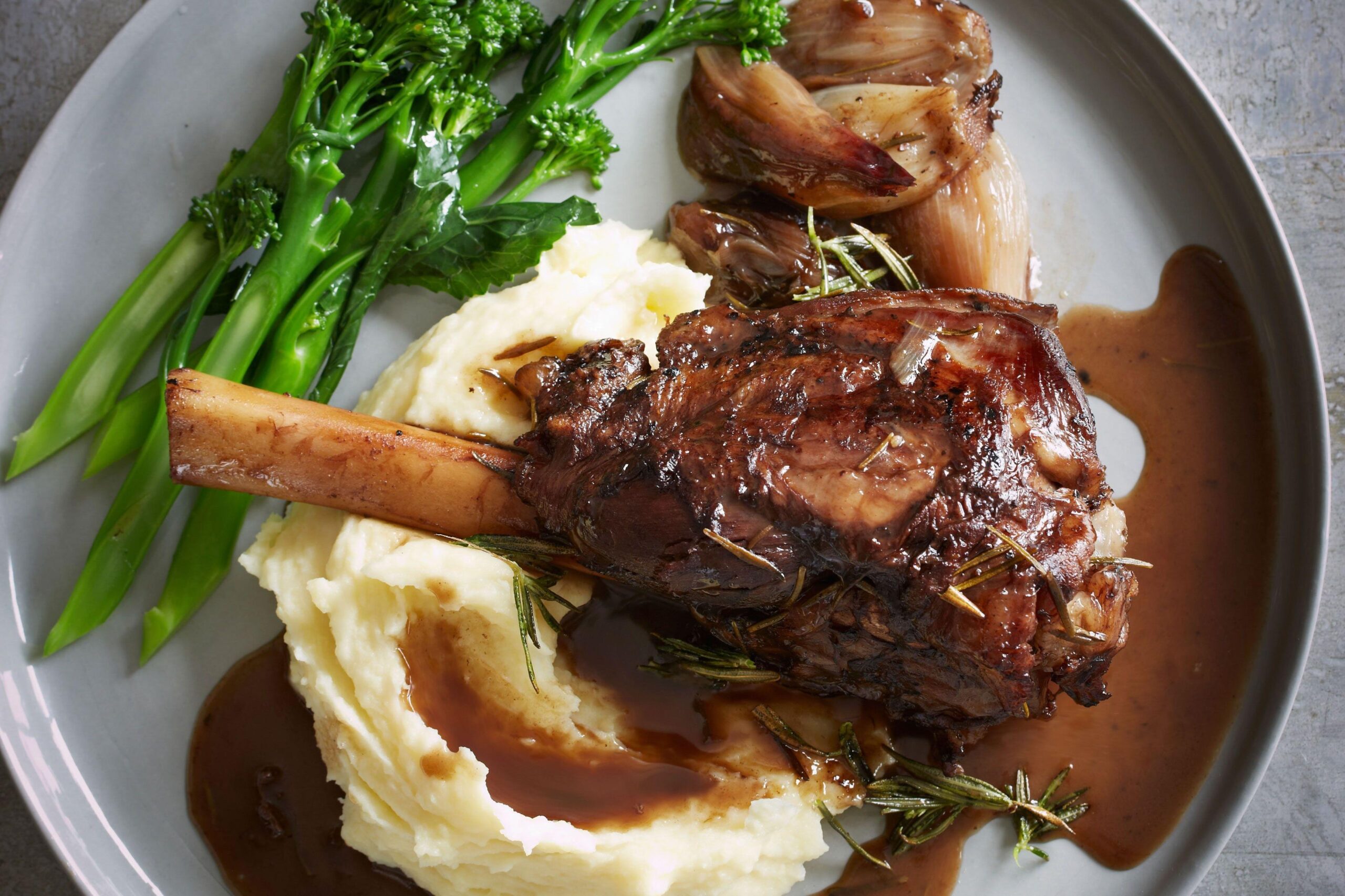 The tenderness of the lamb shank will melt in your mouth with every bite.