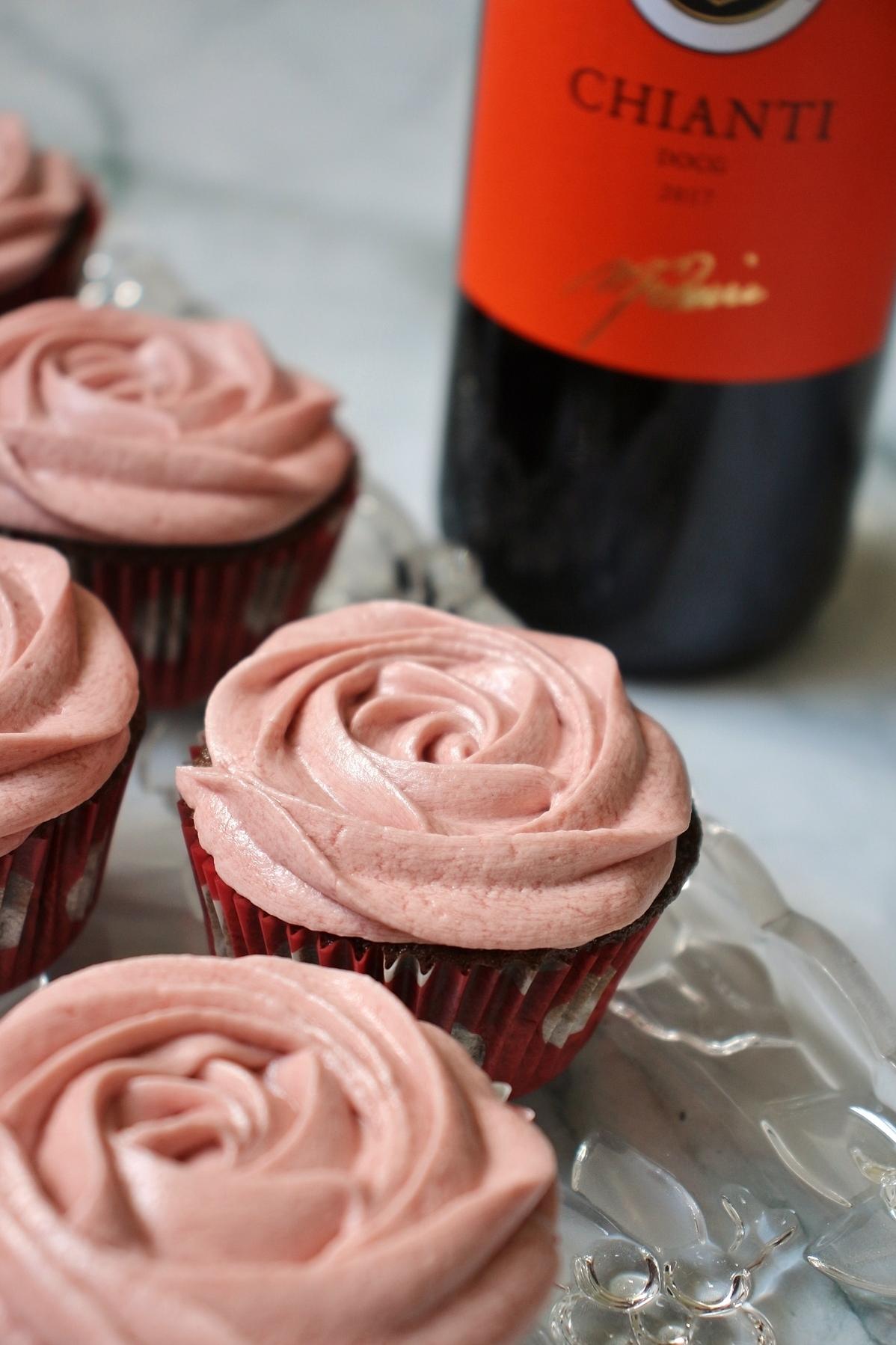  These cupcakes are infused with the bold flavors of red wine, which makes them absolutely irresistible!
